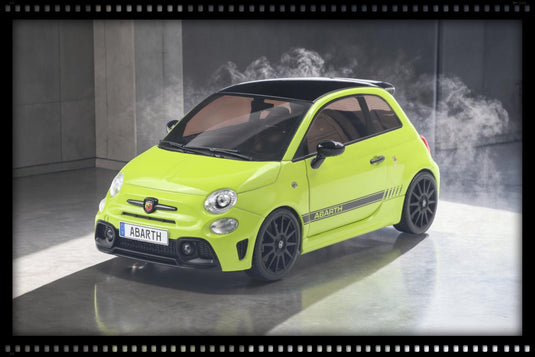 FIAT F595 ABARTH GREEN ADRENALINA 2023 SOLIDO 1:18