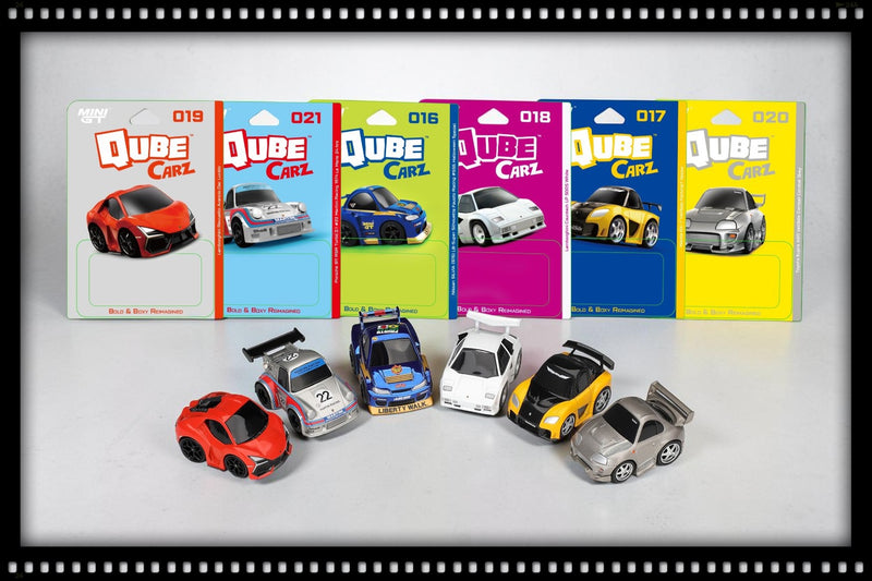 Chargez l'image dans la visionneuse de la galerie, ASSORTIMENT 6 PIÈCES QUBE CARZ 2026 VER.4 MINI GT 1:64
