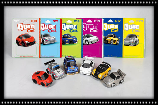 ASSORTIMENT 6 PIÈCES QUBE CARZ 2026 VER.4 MINI GT 1:64