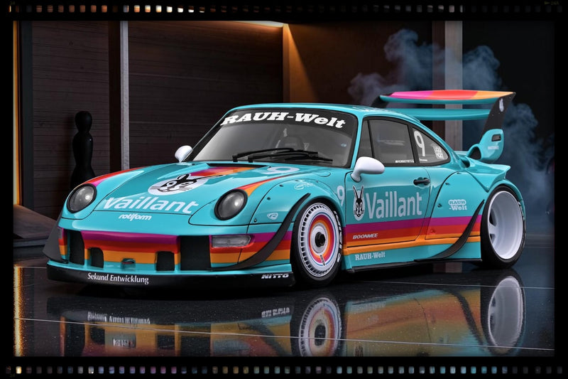 Load image into Gallery viewer, PORSCHE RWB 993 VAILLANT IGNITION MODEL 1:18
