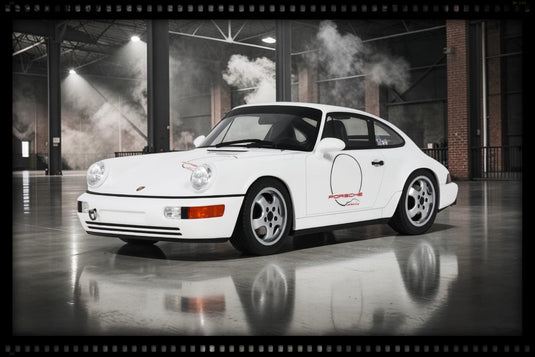 PORSCHE 911 [964] CARRERA CUP USA ÉDITION BLANC 1992 GT SPIRIT 1:18