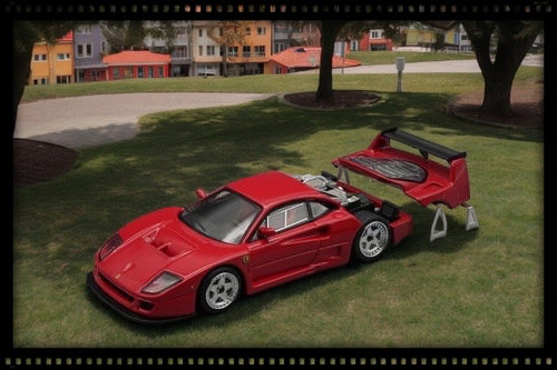Ferrari F40 LM PRESS VERSION 1996 Red TECNOMODEL 1:64