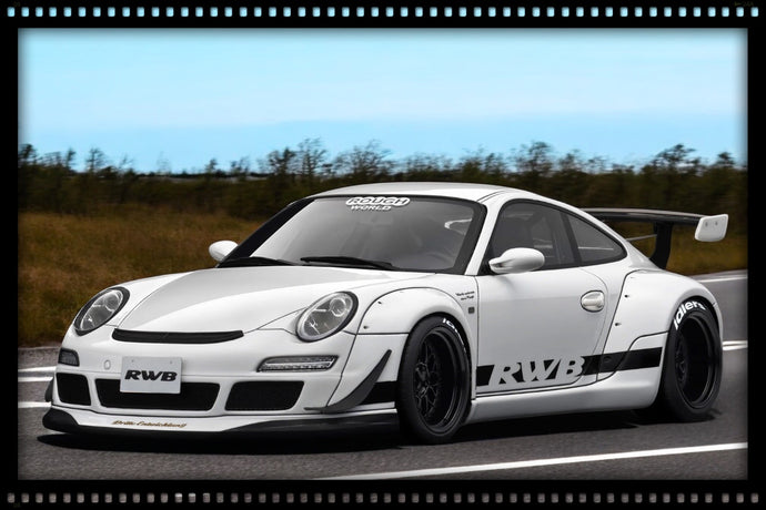 Porsche RWB 997 GT3 Blanc IGNITION MODEL 1:18