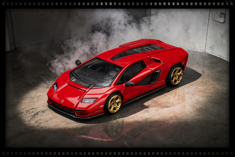 Load image into Gallery viewer, LAMBORGHINI COUNTACH LPI-800 ROSSO POP RACE 1:64
