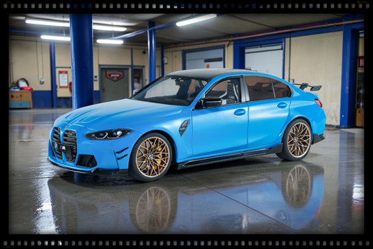 BMW M3 PIÈCES DE PERFORMANCE BLEU DAYTONA BEACH 2024 Solido 1:18