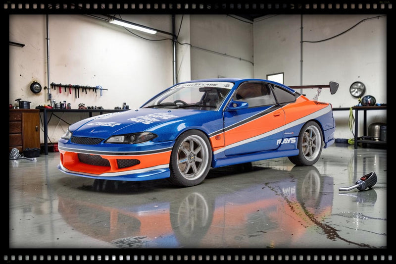 Chargez l'image dans la visionneuse de la galerie, NISSAN SILVIA (S15) SPEC-S TOKYO DRIFT MONA LISA 2006 SOLIDO 1:18
