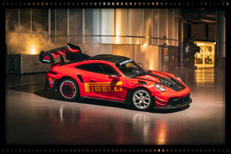 Load image into Gallery viewer, PORSCHE GT3RS (992.1) MANTHEY RACING RED 2025 TARMAC WORKS 1:64
