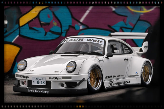 Porsche RWB 930 White IGNITION MODEL 1:18
