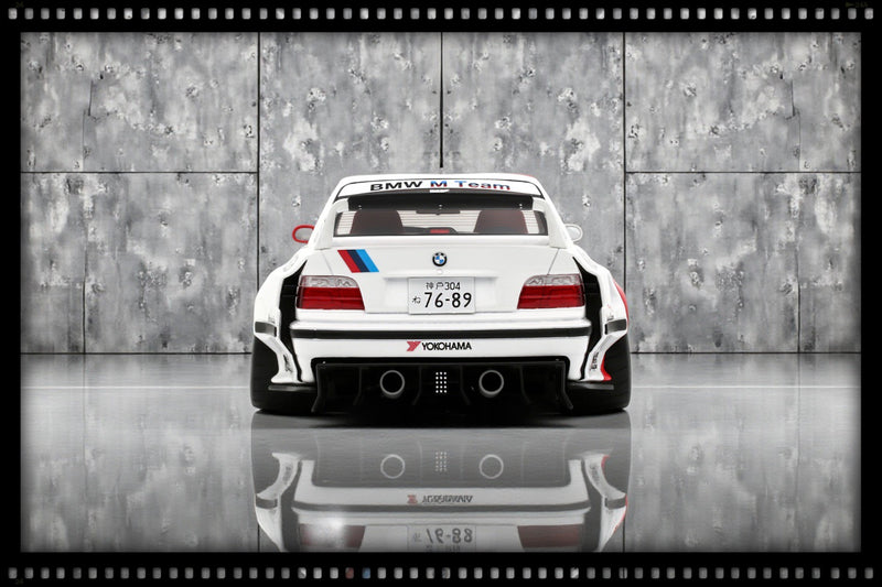 Load image into Gallery viewer, Bmw E36 KHYZYL SALEEM WHITE 2024 OTTOmobile 1:18
