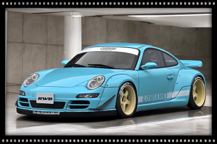Porsche RWB 997 Vert/Bleu IGNITION MODEL 1:18