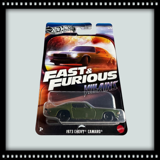Chevrolet CAMARO 1973 F&F HOT WHEELS 1:64