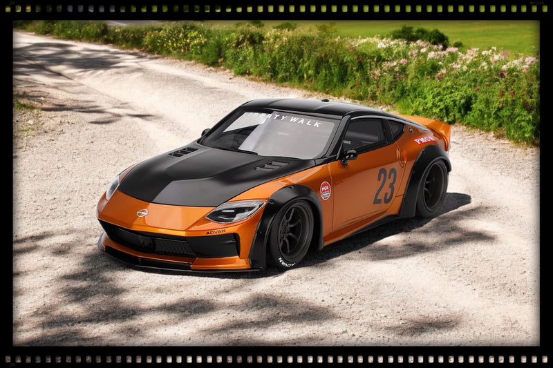 Load image into Gallery viewer, Nissan 400Z LB NATION WORKS GOLD 2024 TOP SPEED 1:18
