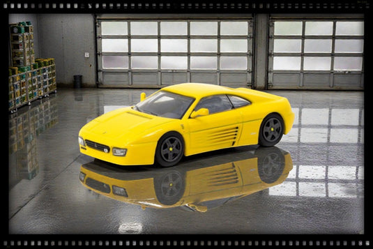 Ferrari 348 CHALLENGE YELLOW TARMAC WORKS 1:64