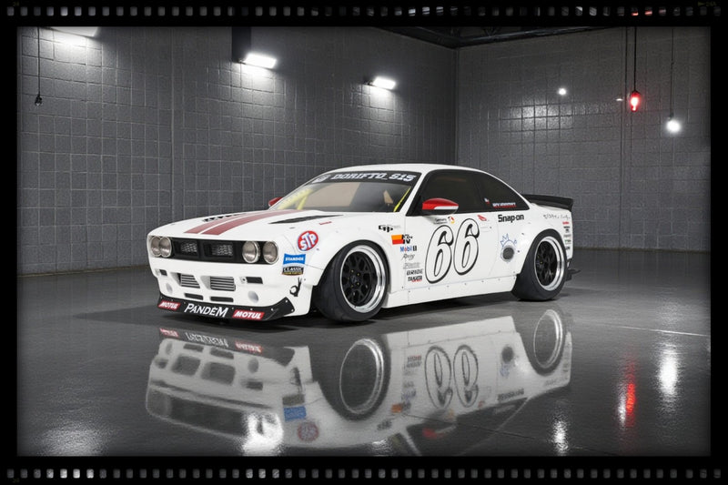 Load image into Gallery viewer, Nissan SILVIA S14 BOSS ROCKET BUNNY WHITE 2024 OTTOmobile 1:18
