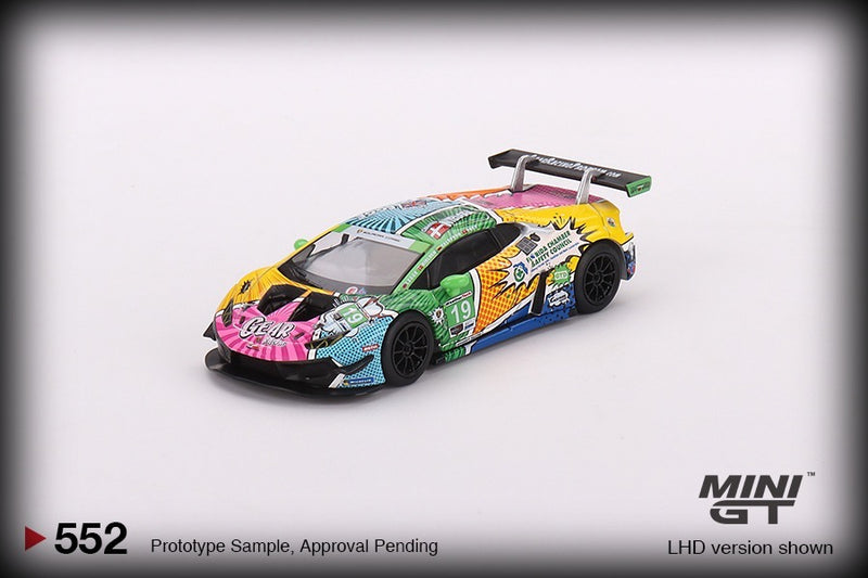 Load image into Gallery viewer, Lamborghini Huracan GT3 EVO #19 Gear Racing 2020 IMSA Daytona 24H (LHD) MINI GT 1:64
