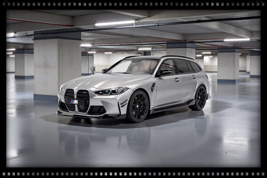 Bmw M3 (G81) TOURING WITH PERFORMANCE PARTS FROZEN PURE GREY METALLIC 2024 SOLIDO 1:18