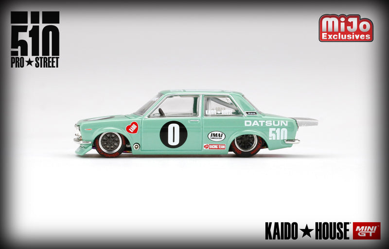 Laad de afbeelding in de Gallery-viewer, Datsun 510 Pro #0 Kaido House MINI GT 1:64
