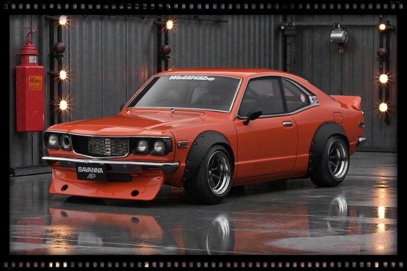 Load image into Gallery viewer, MAZDA SAVANNA (S124A) ORANGE IGNITION MODEL 1:18
