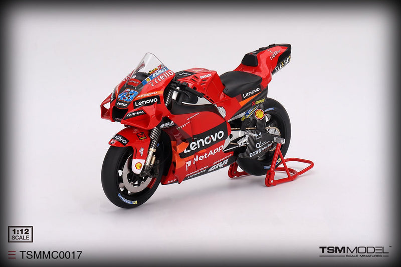 Laad de afbeelding in de Gallery-viewer, Ducati DESMOSEDICI GP22 #43 TSM Models 1:12
