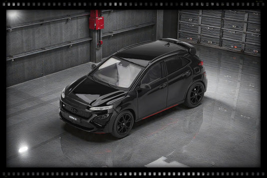 Hyundai KONA N FANTOOM ZWART 2022 MINI GT 1:64