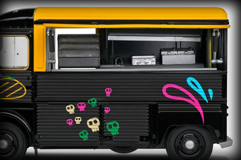 Load image into Gallery viewer, Citroën TYPE HY LOS TACOS DE LA MUERTE 1969 SOLIDO 1:18
