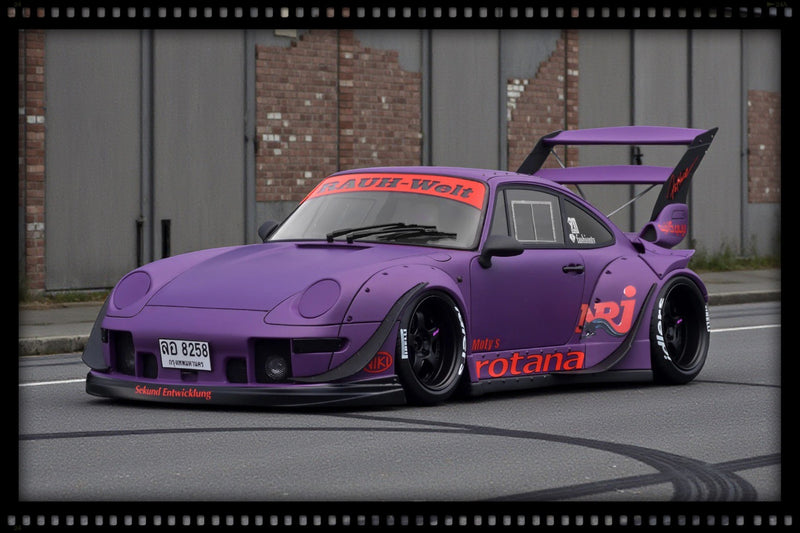 Chargez l'image dans la visionneuse de la galerie, Porsche RWB 993 VIOLET IGNITION MODEL 1:18
