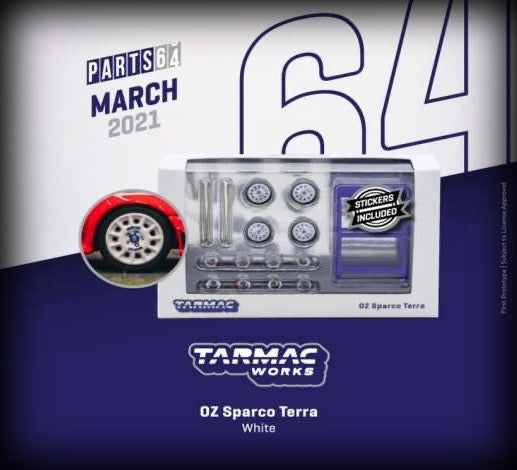 Load image into Gallery viewer, OZ Sparco Terra TARMAC WORKS 1:64
