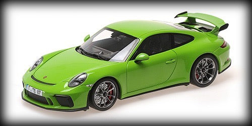 Laad de afbeelding in de Gallery-viewer, Porsche 911 (991) GT3 2018 Shmee 150 MINICHAMPS 1:18
