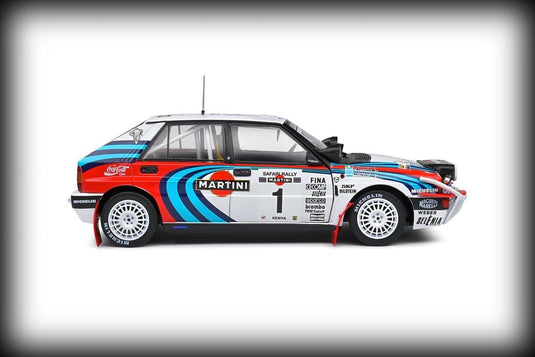 Lancia DELTA HF INTEGRALE SAFARI RALLYE KENYA 1991 SOLIDO 1:18