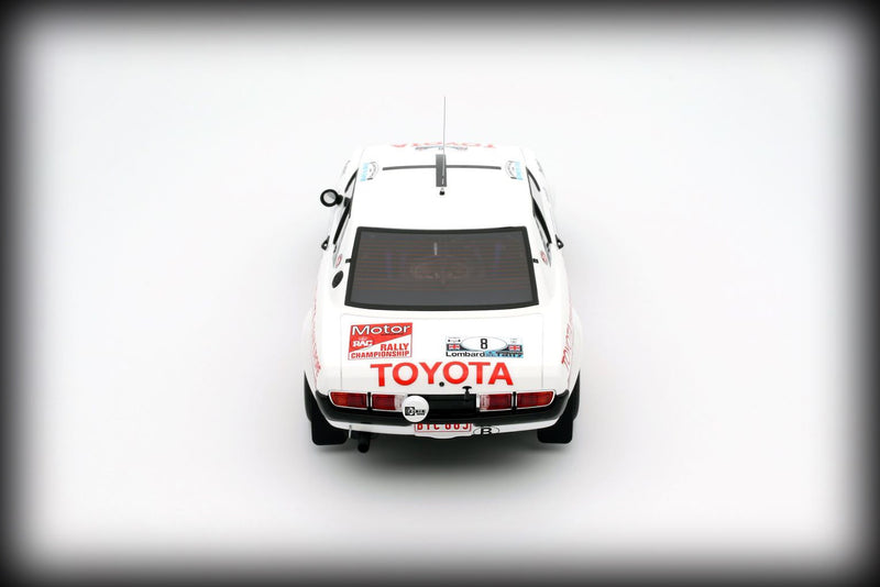 Load image into Gallery viewer, Toyota CELICA RA21 WHITE RAC RALLY 1977 (LIMITED EDITION 2000 pieces) OTTOmobile 1:18
