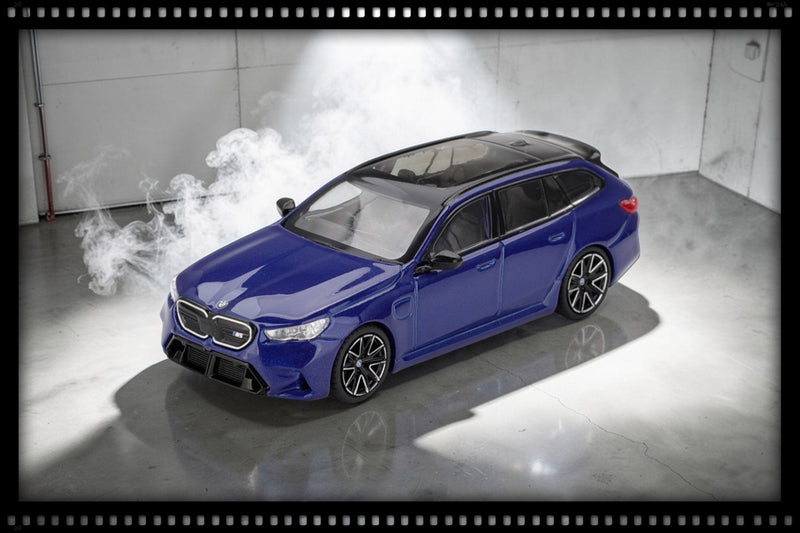 Chargez l'image dans la visionneuse de la galerie, Bmw M5 (G99) TOURING BLEU MARINA BAY MÉTALLISÉ 2024 MINI GT 1:64

