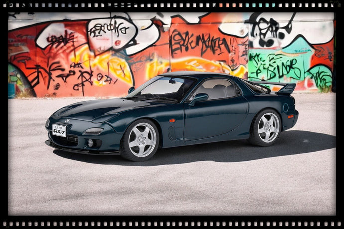 Mazda RX7 FD3RS MONTEGO BLUE MICA 1994 SOLIDO 1:18