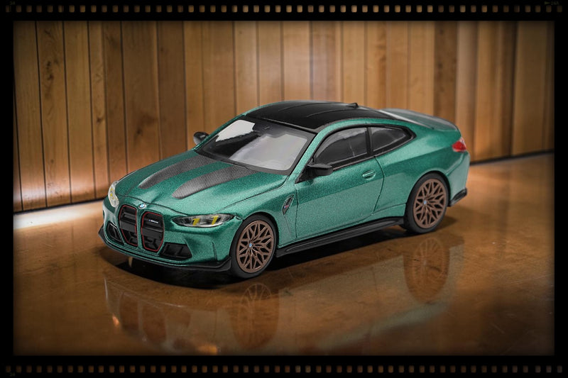 Chargez l'image dans la visionneuse de la galerie, BMW M4 (G82) CS VERT MÉTALLISÉ FROZEN ISLE OF MAN 2024 MINI GT 1:64
