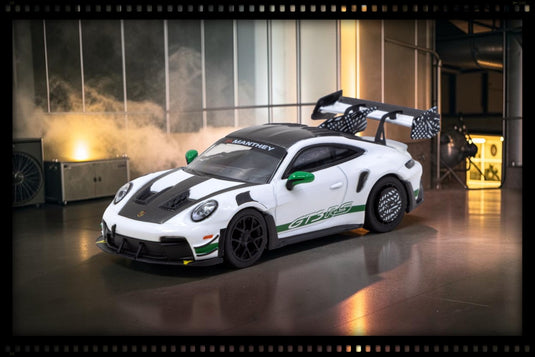 PORSCHE GT3RS (992.1) MANTHEY RACING WIT 2025 TARMAC WORKS 1:64