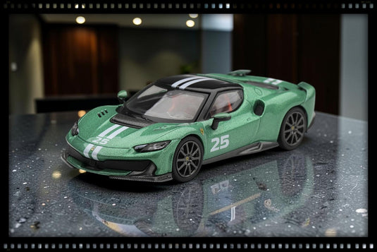 FERRARI 296 SPECIALE GREEN NÜRBURGRING 2025 BBR Models 1:64
