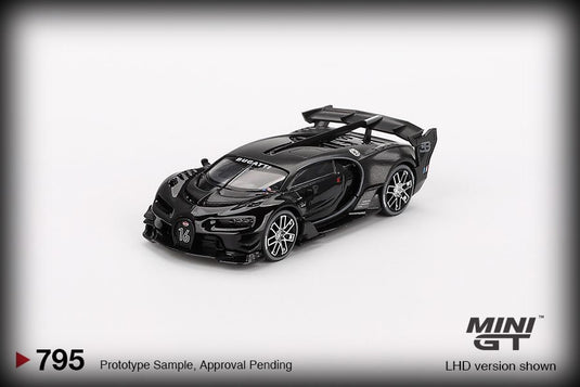 Bugatti VISION GRAN TURISMO BLACK 2015 (LHD) MINI GT 1:64