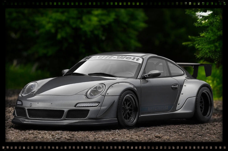 Load image into Gallery viewer, Porsche RWB 997 GT3 Gray IGNITION MODEL 1:18
