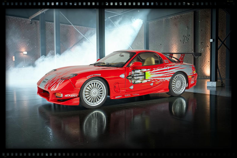 Load image into Gallery viewer, MAZDA RX7 FD3RS FAST&amp;FURIOUS 1 DOM SOLIDO 1:18

