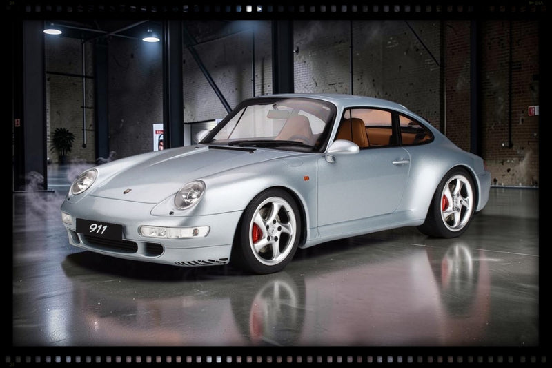 Chargez l'image dans la visionneuse de la galerie, <tc>Porsche 993 CARRERA 4S 1994 ARGENTÉ GT SPIRIT 1:12</tc>
