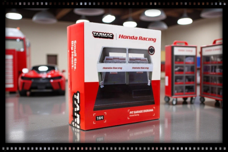 Chargez l'image dans la visionneuse de la galerie, Pit Garage Honda Racing TARMAC WORKS 1:64
