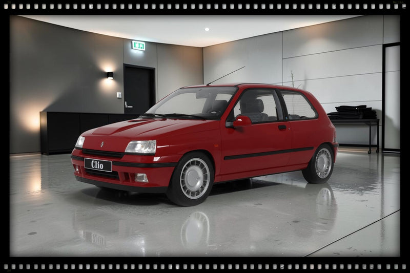 Load image into Gallery viewer, RENAULT CLIO 16S RED 1991 GT SPIRIT 1:8
