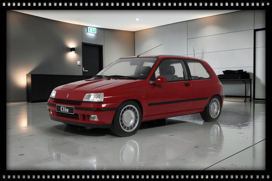 RENAULT CLIO 16S RED 1991 GT SPIRIT 1:8
