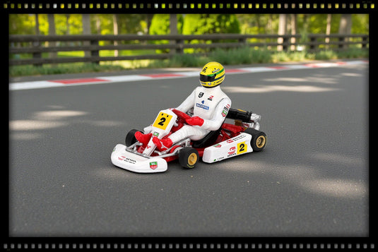 Kart FORMULE K #2 AYRTON SENNA DA SILVA MAÎTRES DE PARIS-BERCY 1993 (LHD) MINI GT 1:64