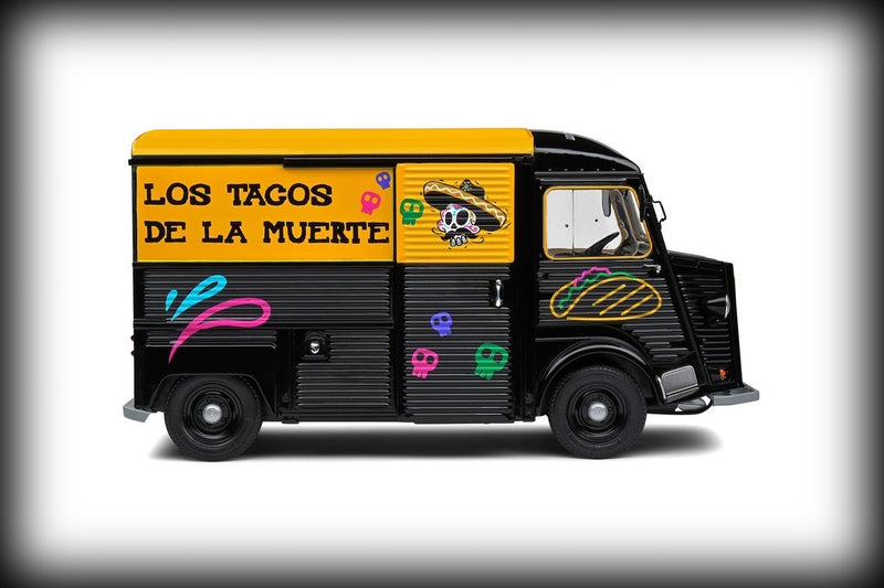 Load image into Gallery viewer, Citroën TYPE HY LOS TACOS DE LA MUERTE 1969 SOLIDO 1:18
