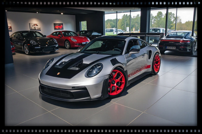 Porsche 911 [992.1] GT3 RS SILVER 2022 GT SPIRIT 1:8