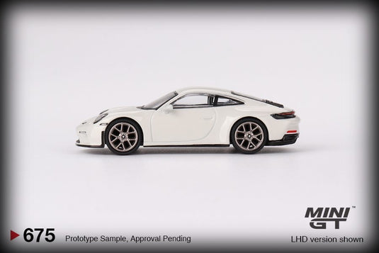 Porsche 911 (992) GT3 TOURING Grijs 2023 (LHD) MINI GT 1:64