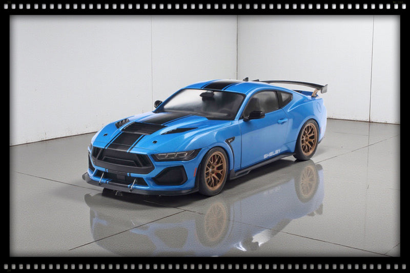 Load image into Gallery viewer, Ford SHELBY MUSTANG SUPER SNAKE GRABBER BLUE METALLIC 2025 SOLIDO 1:18

