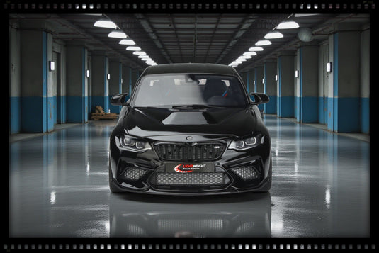 Bmw M2 COMPETITION BY LIGHTWEIGHT PERFORMANCE NOIR 2021 GT SPIRIT 1:18