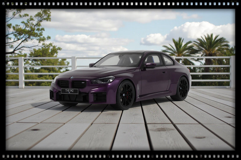 Load image into Gallery viewer, Bmw M2 PURPLE 2023 GT SPIRIT 1:18
