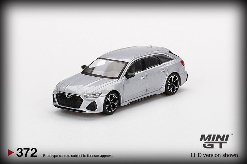 Laad de afbeelding in de Gallery-viewer, Audi RS 6 AVANT (RHD) MINI GT 1:64
